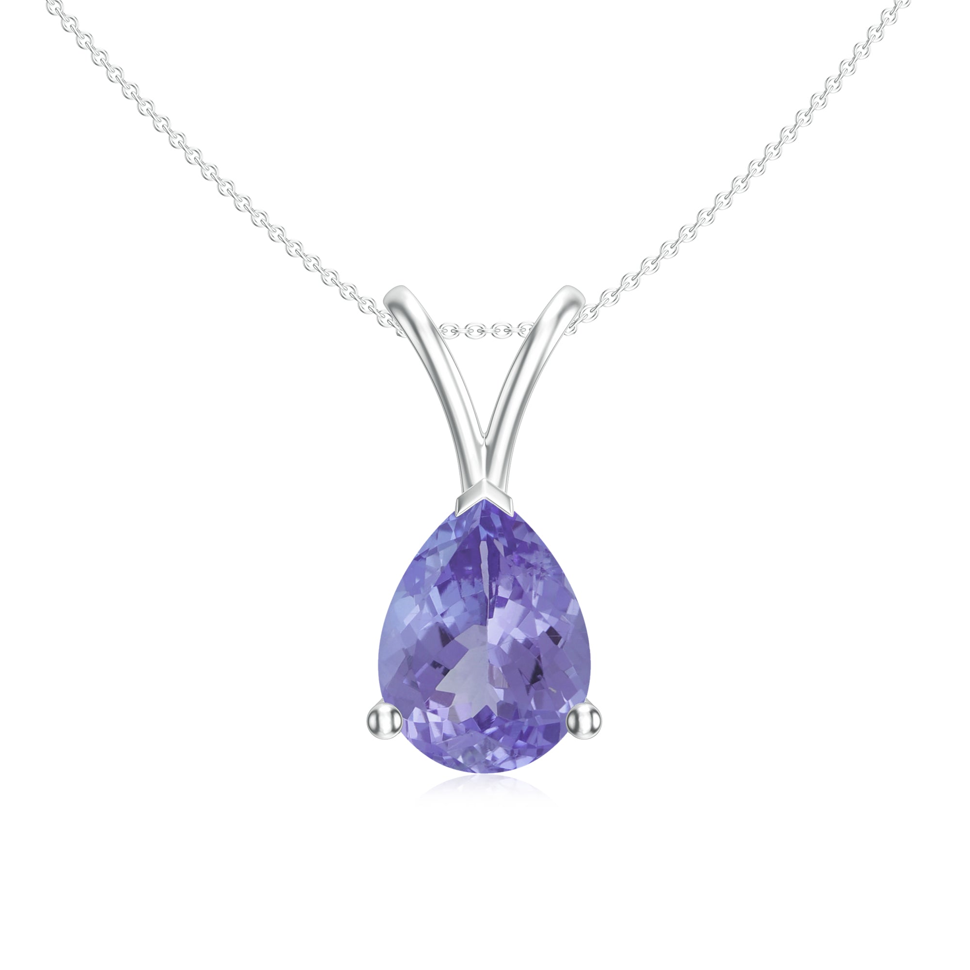 18K White Gold Vermeil