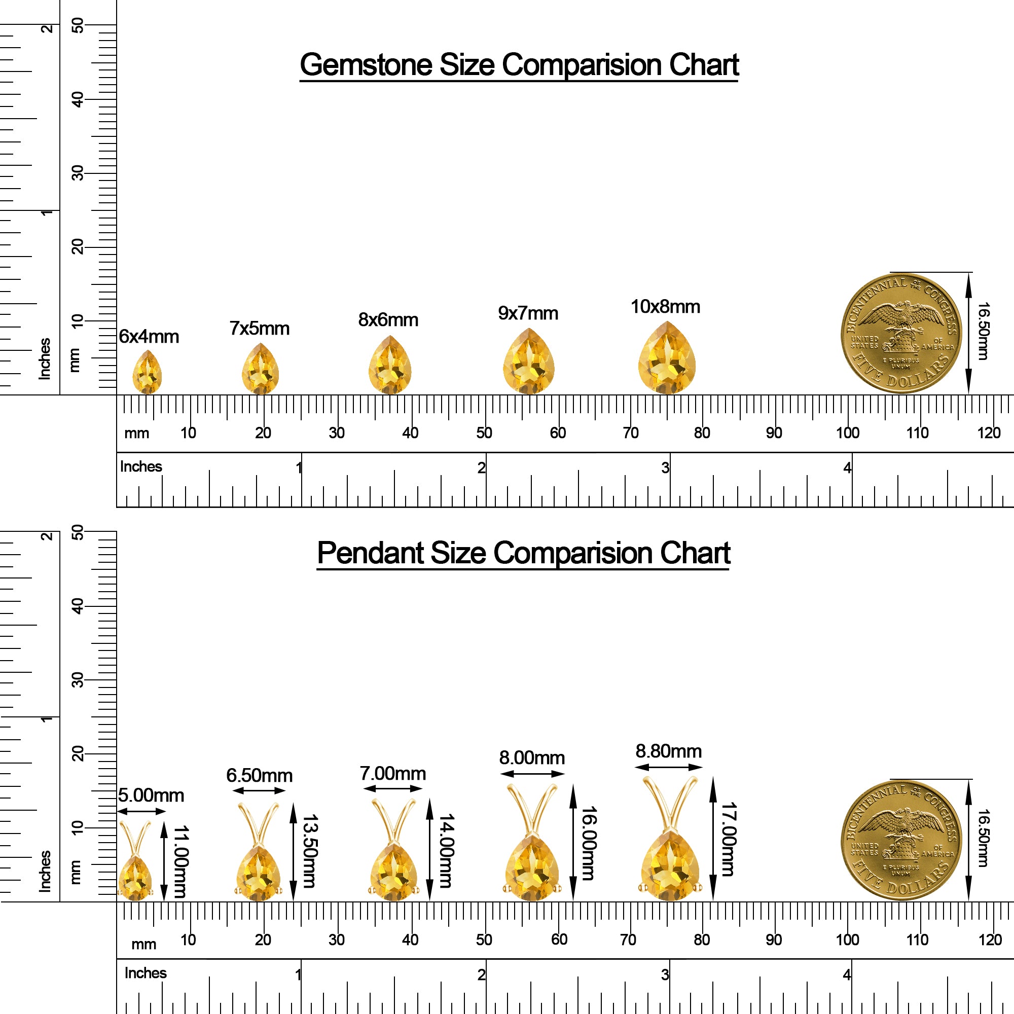 18K Yellow Gold Vermeil