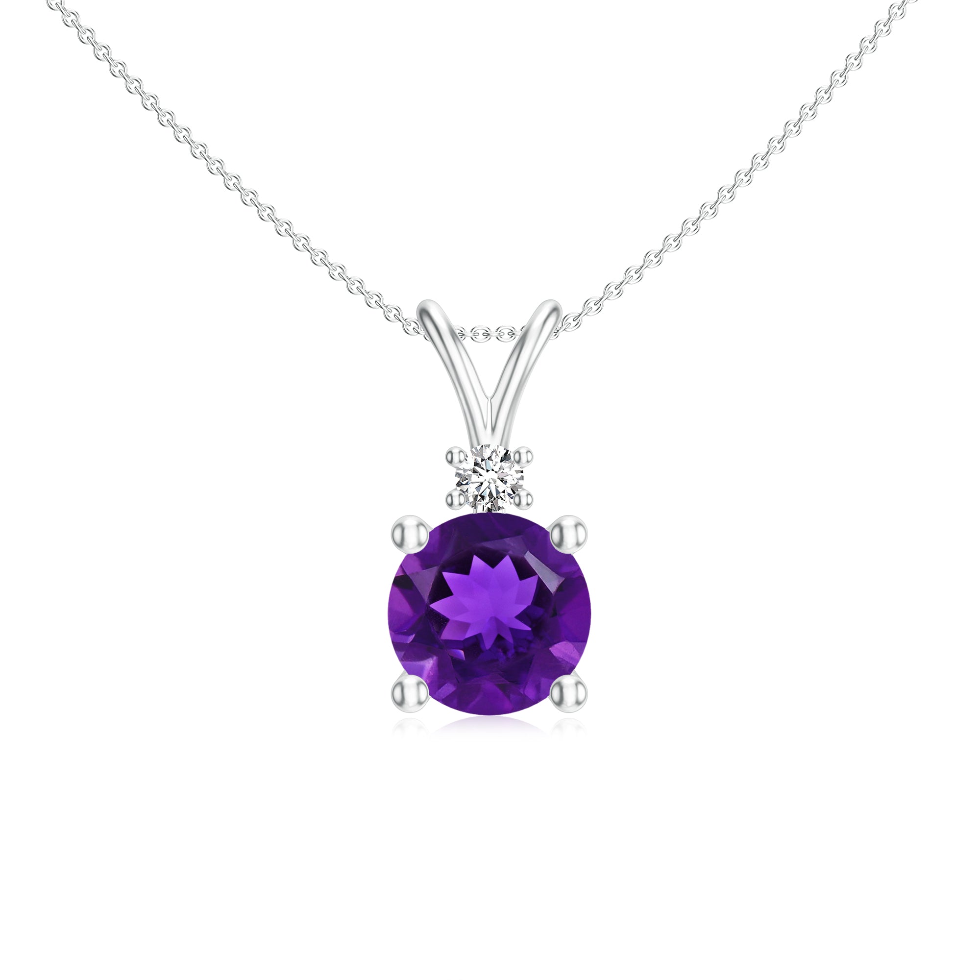 18K White Gold Vermeil