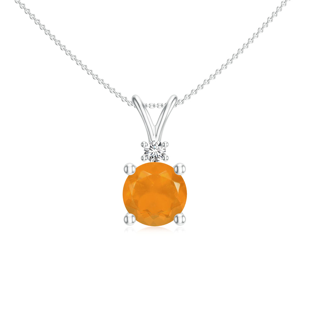 18K White Gold Vermeil