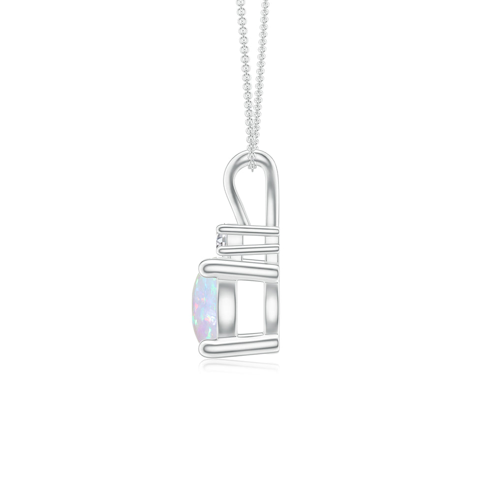 18K White Gold Vermeil