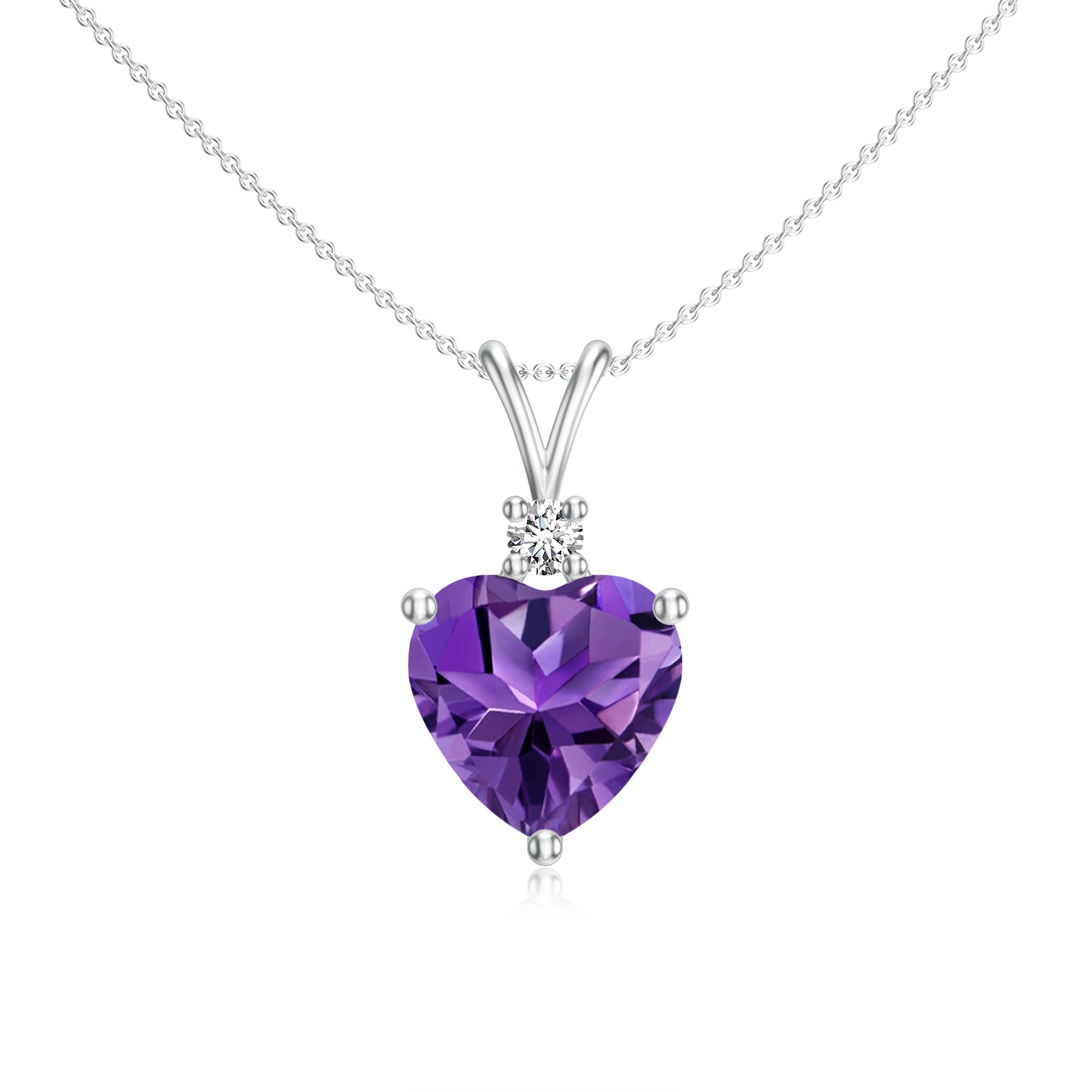 18K White Gold Vermeil