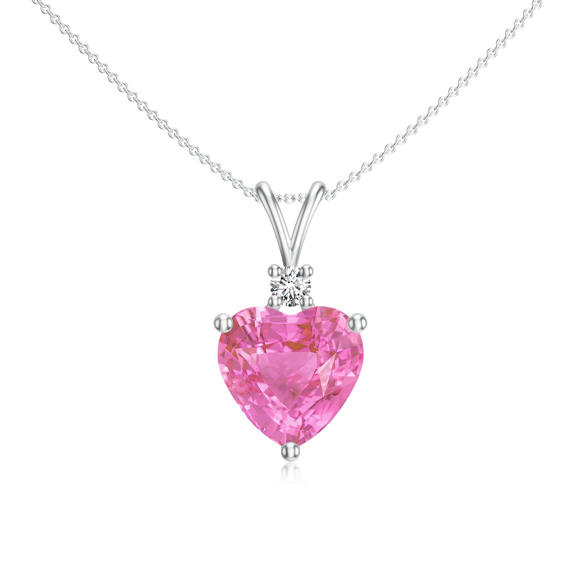 18K White Gold Vermeil