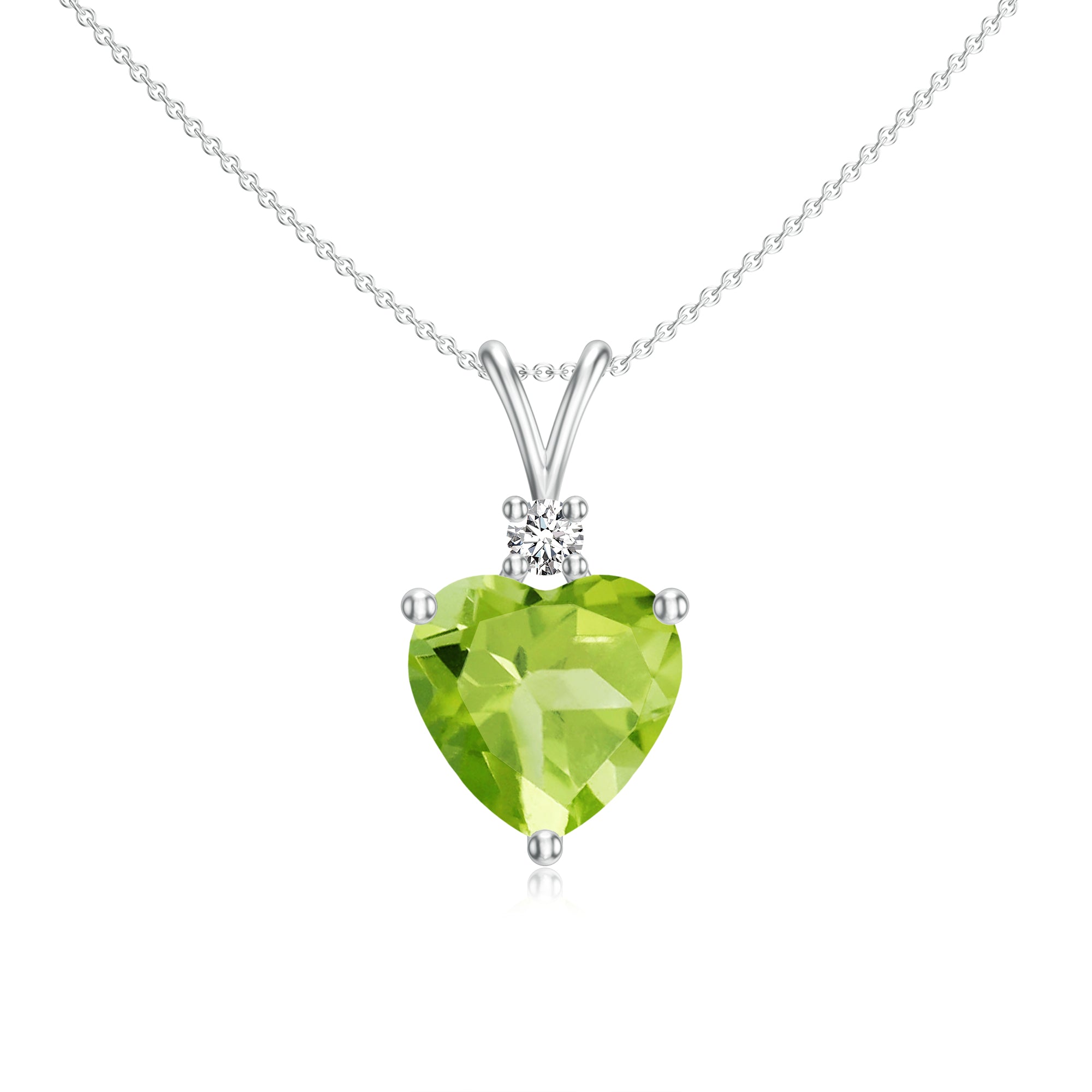 18K White Gold Vermeil