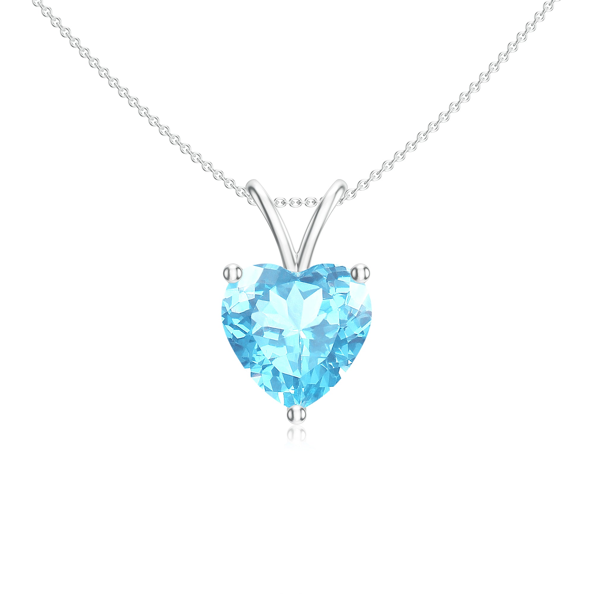 18K White Gold Vermeil