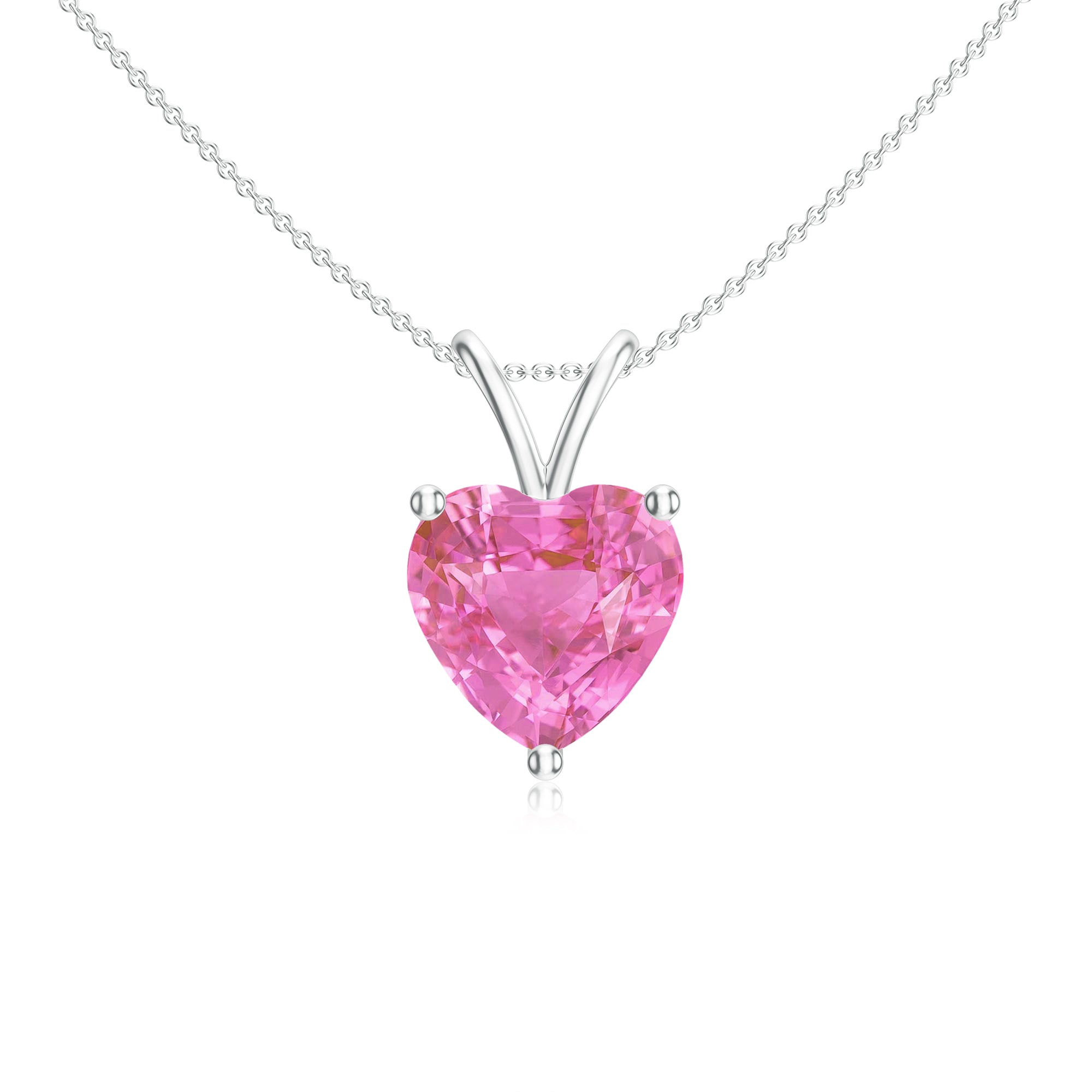 18K White Gold Vermeil