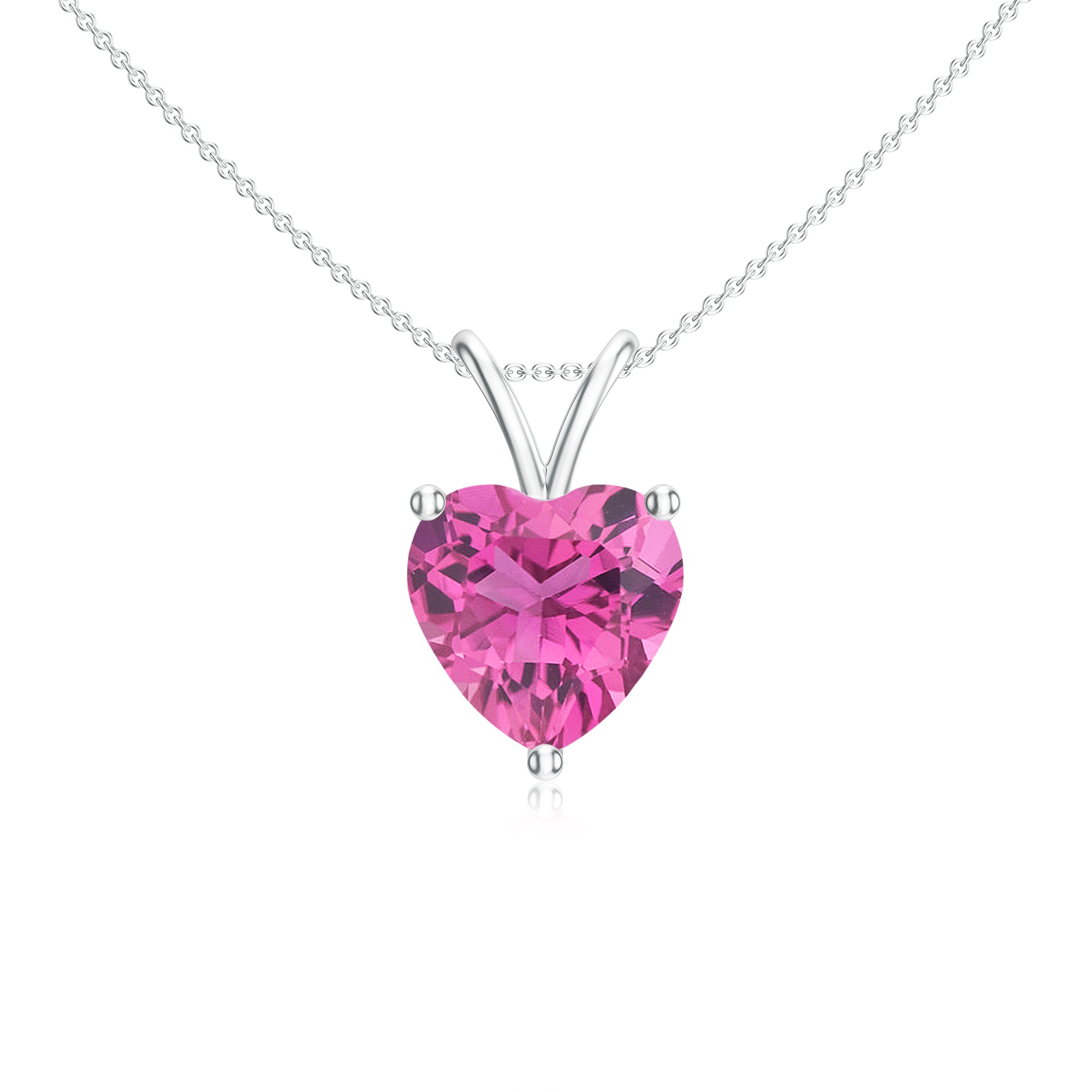 18K White Gold Vermeil