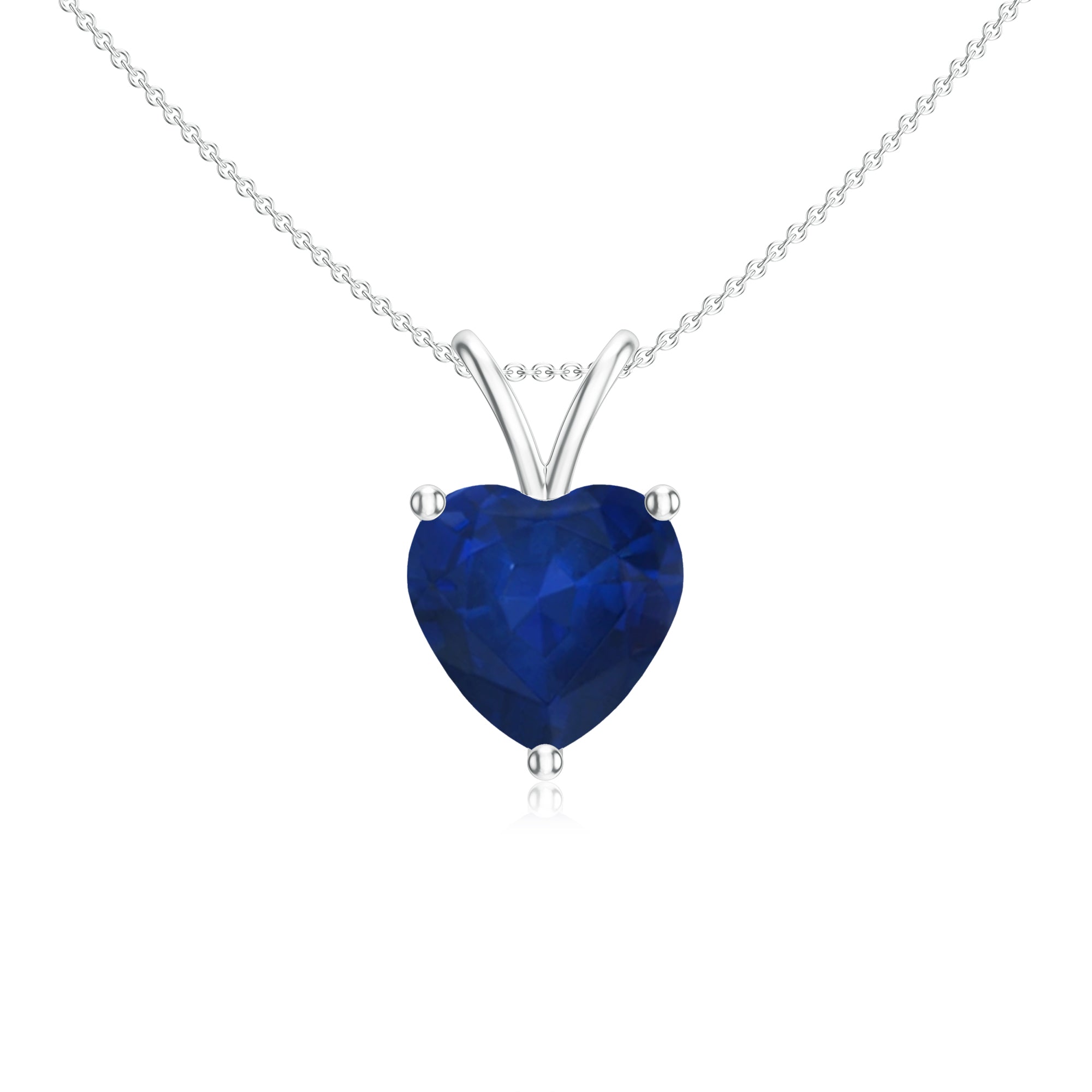 18K White Gold Vermeil