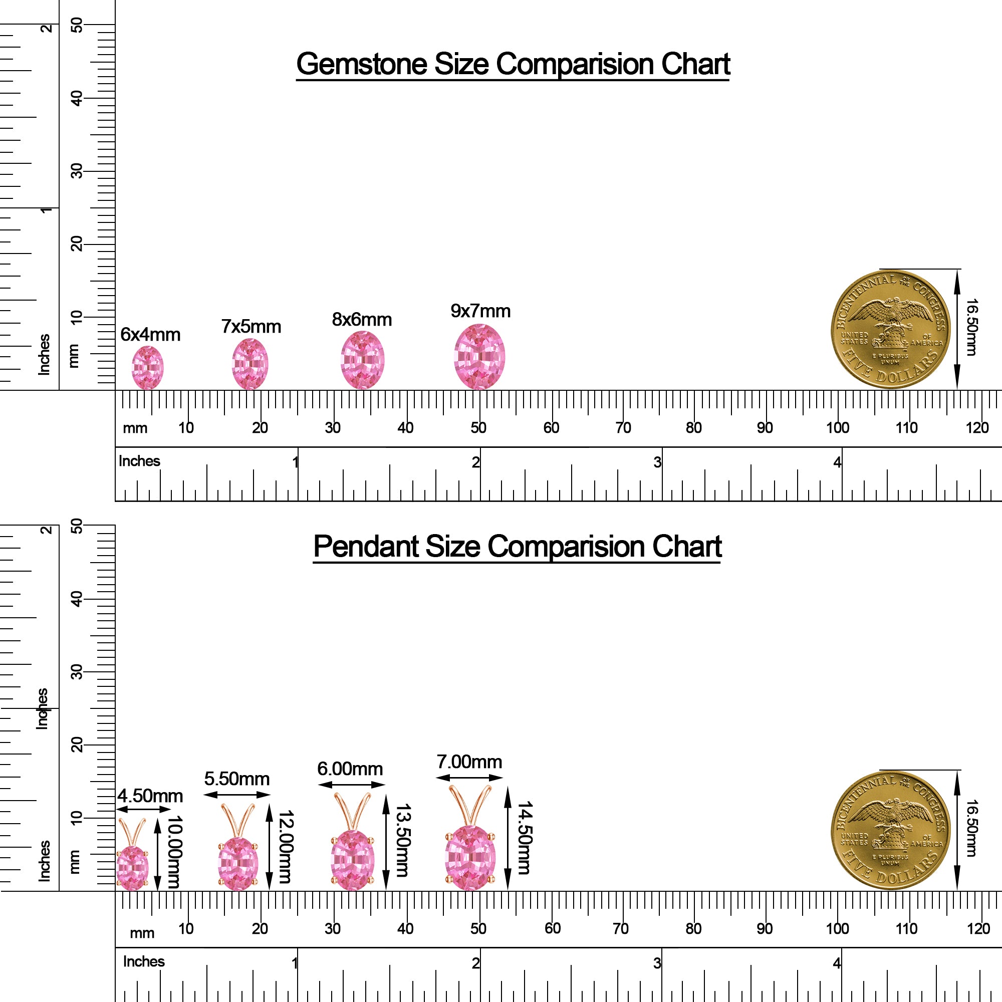 18K Rose Gold Vermeil