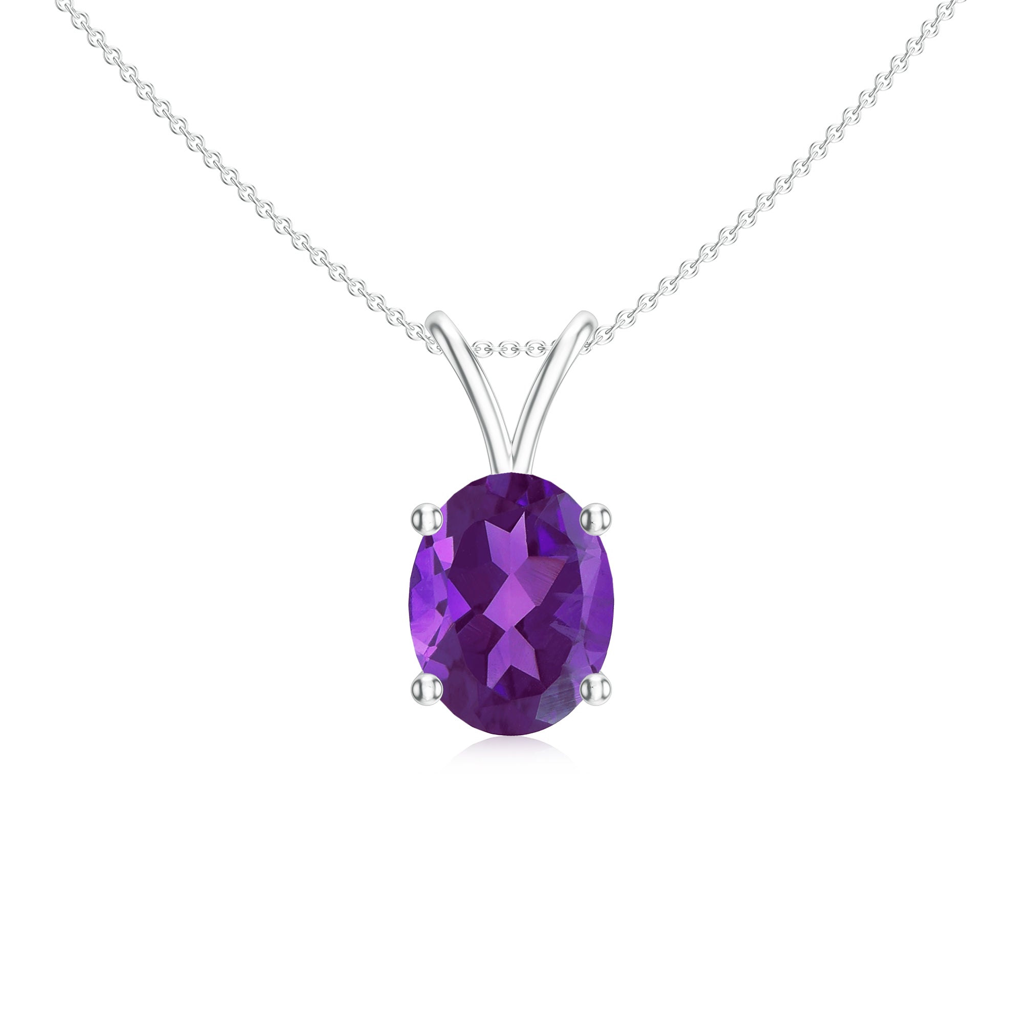 18K White Gold Vermeil