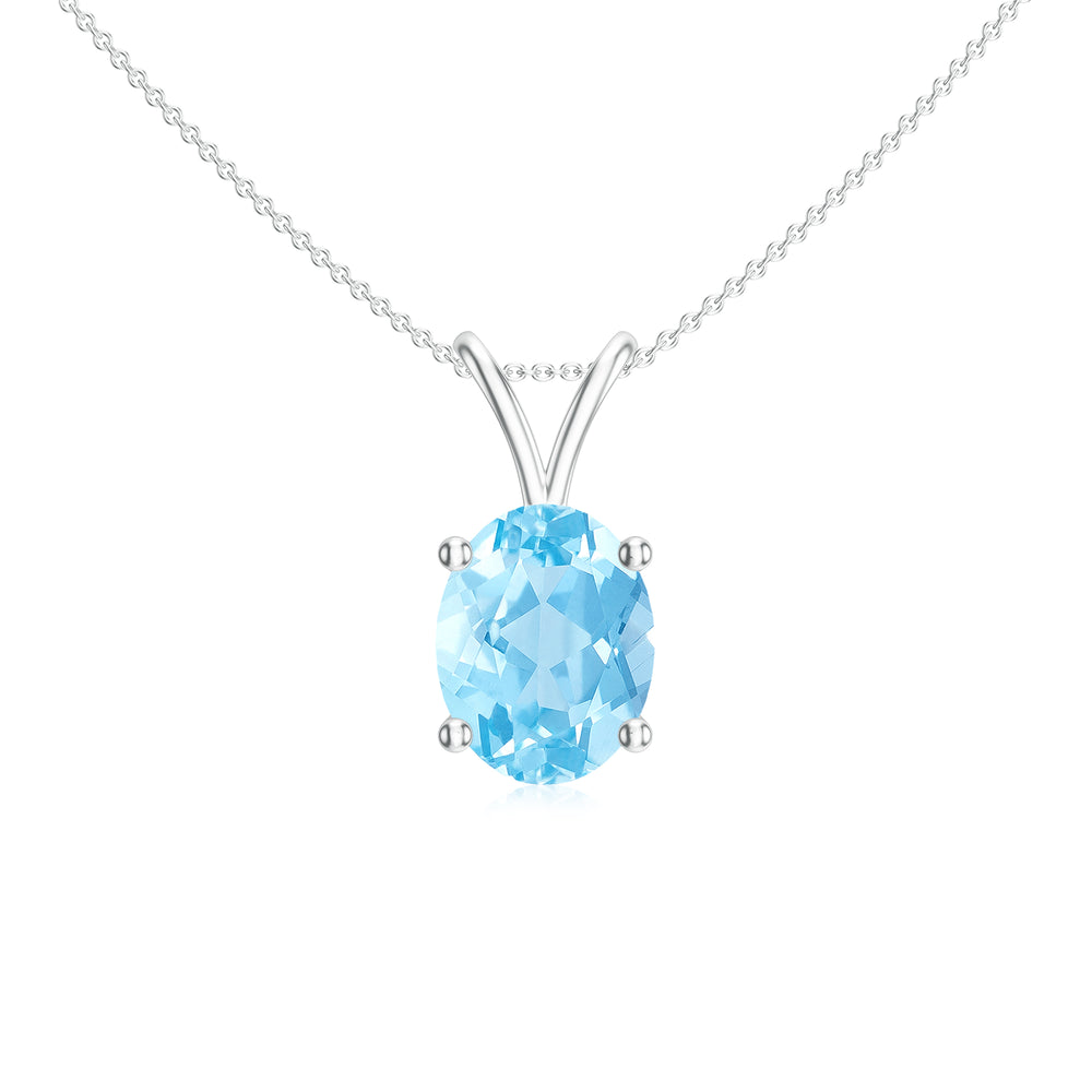 18K White Gold Vermeil