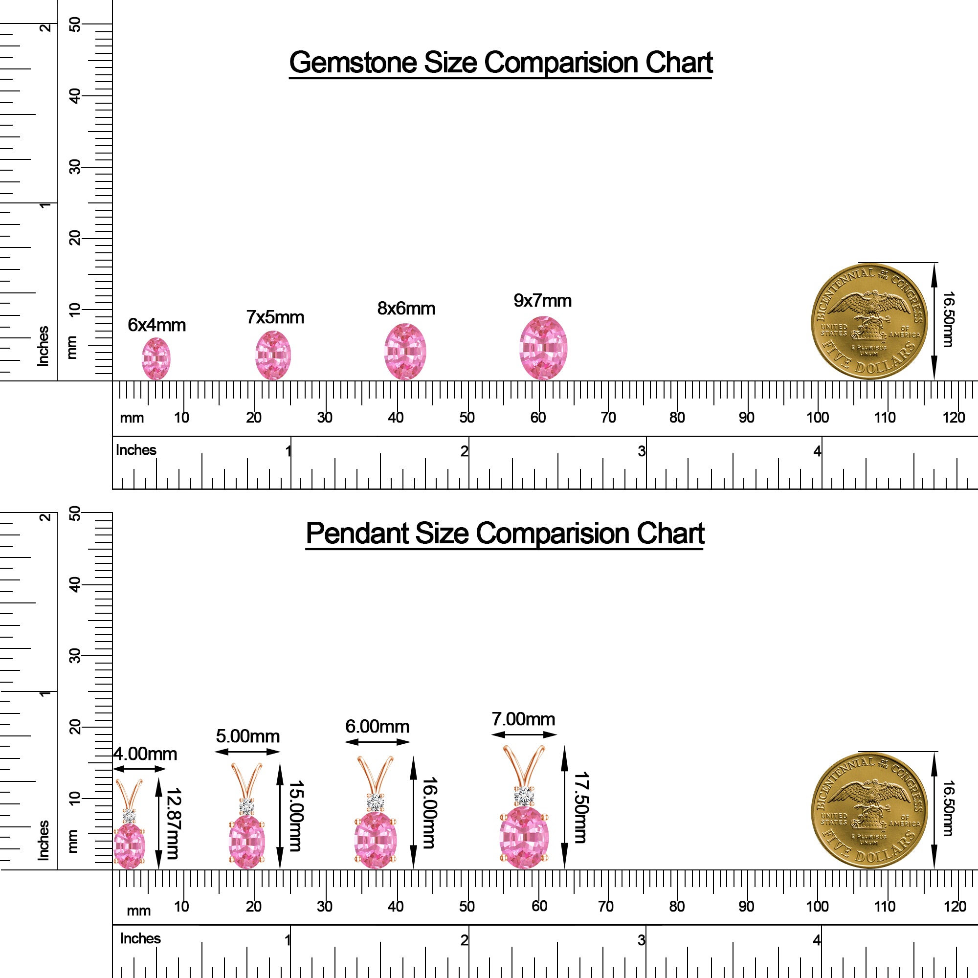 18K Rose Gold Vermeil