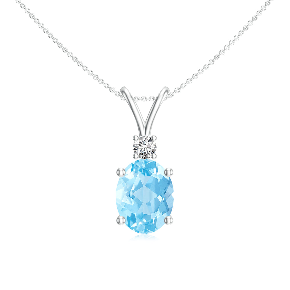 18K White Gold Vermeil