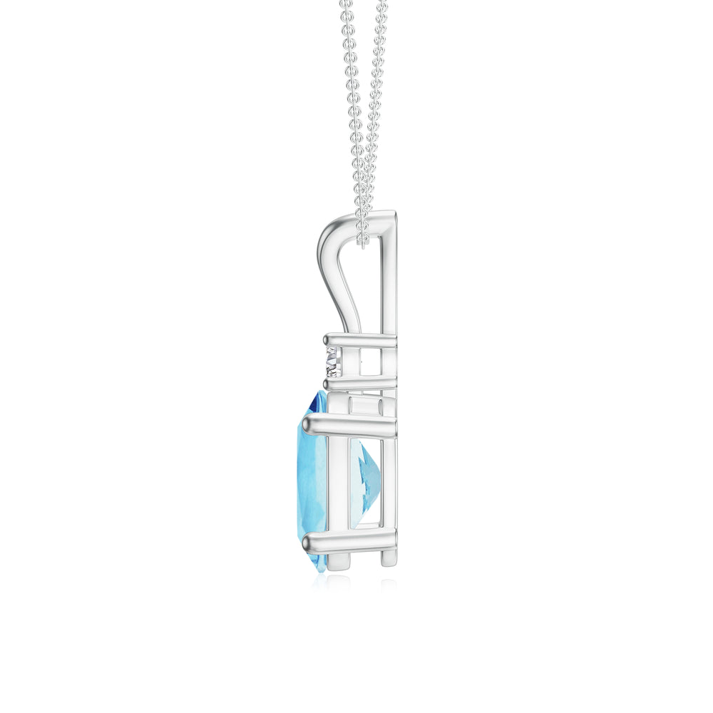 18K White Gold Vermeil