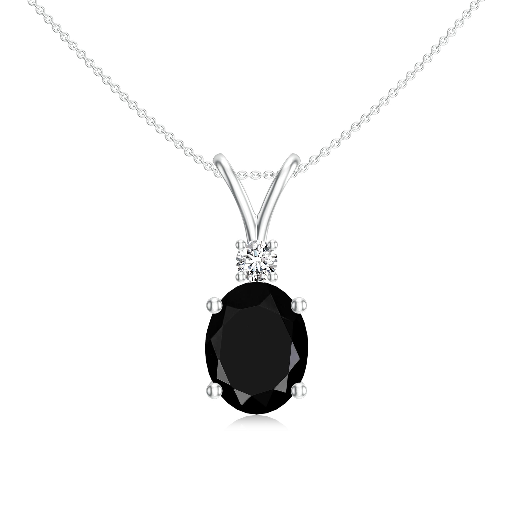 18K White Gold Vermeil