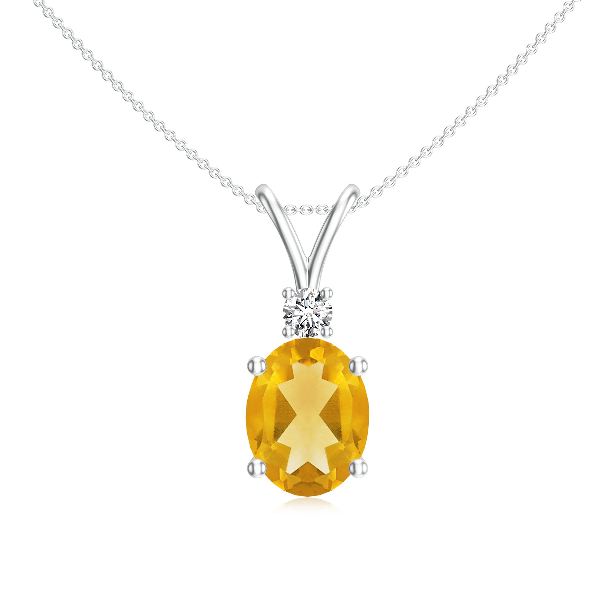 18K White Gold Vermeil