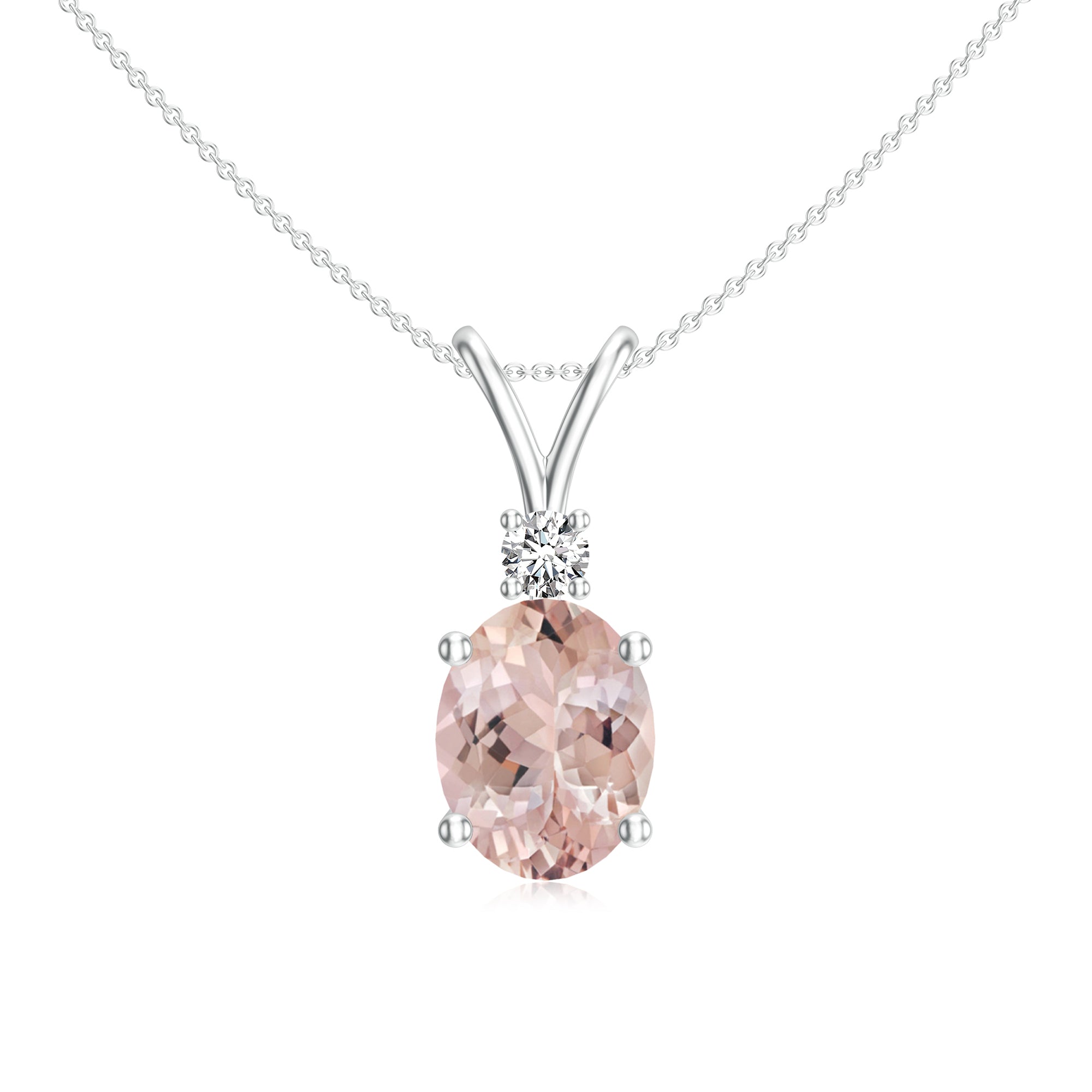 18K White Gold Vermeil
