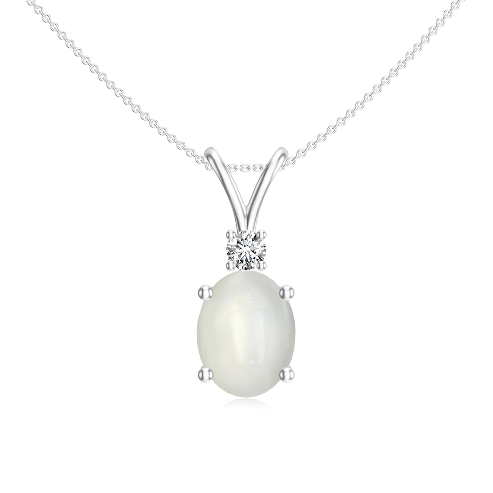 18K White Gold Vermeil