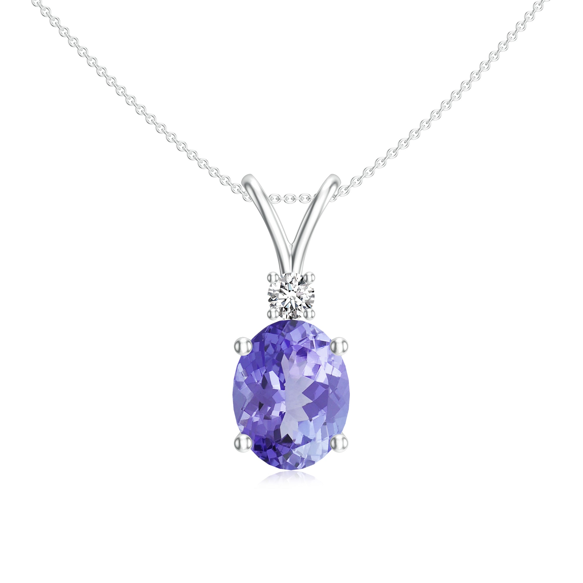 18K White Gold Vermeil