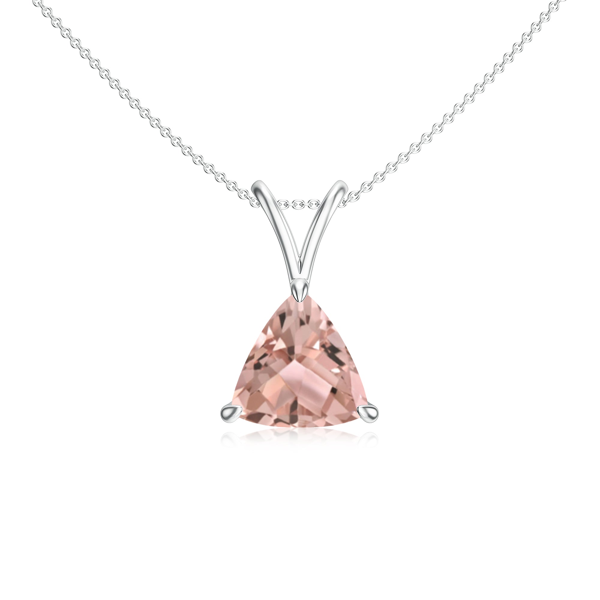 18K White Gold Vermeil