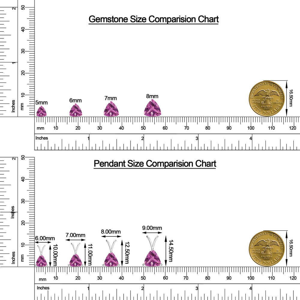 18K White Gold Vermeil