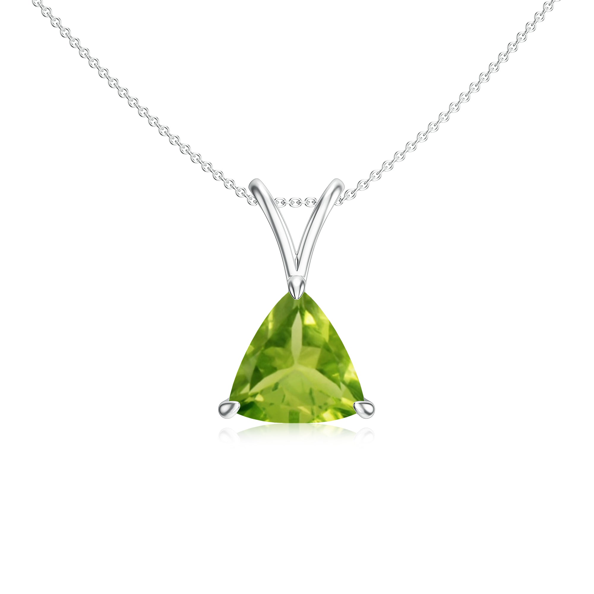 18K White Gold Vermeil