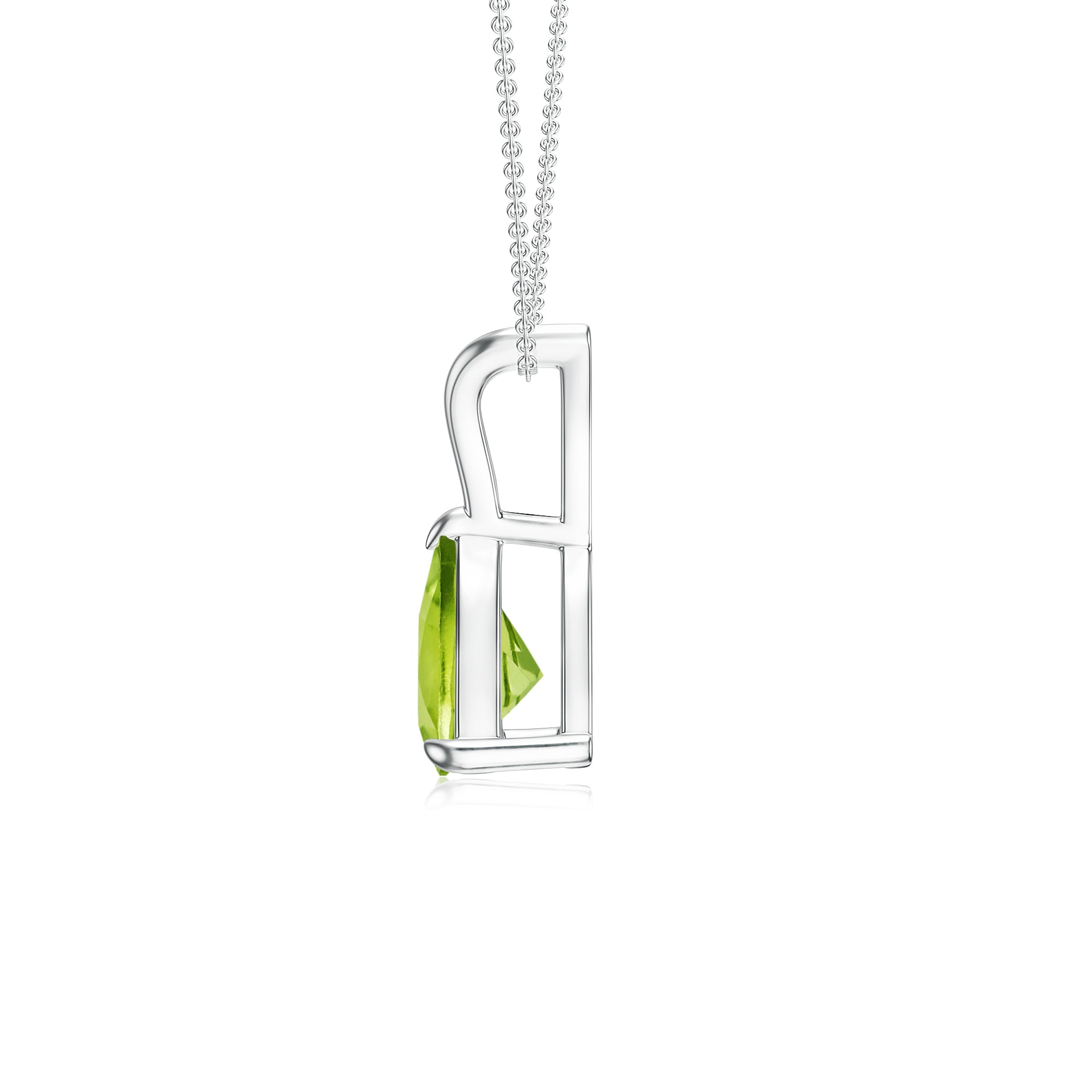 18K White Gold Vermeil