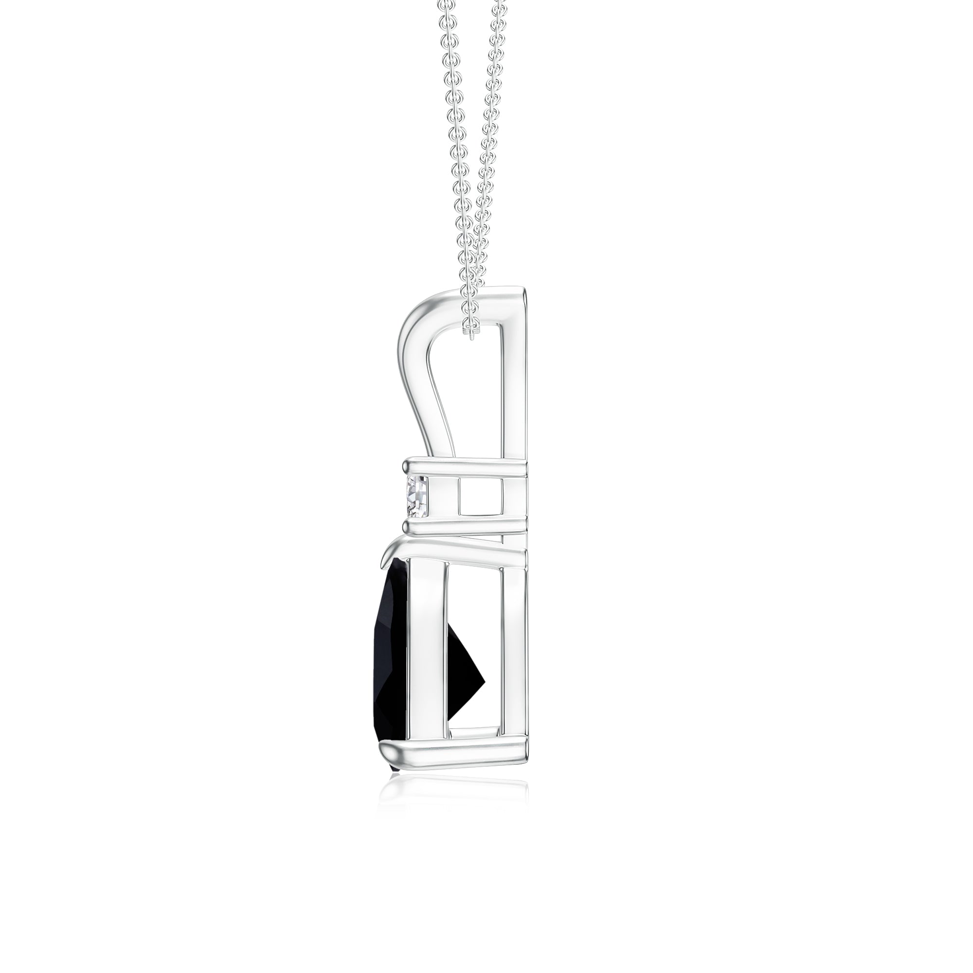 18K White Gold Vermeil