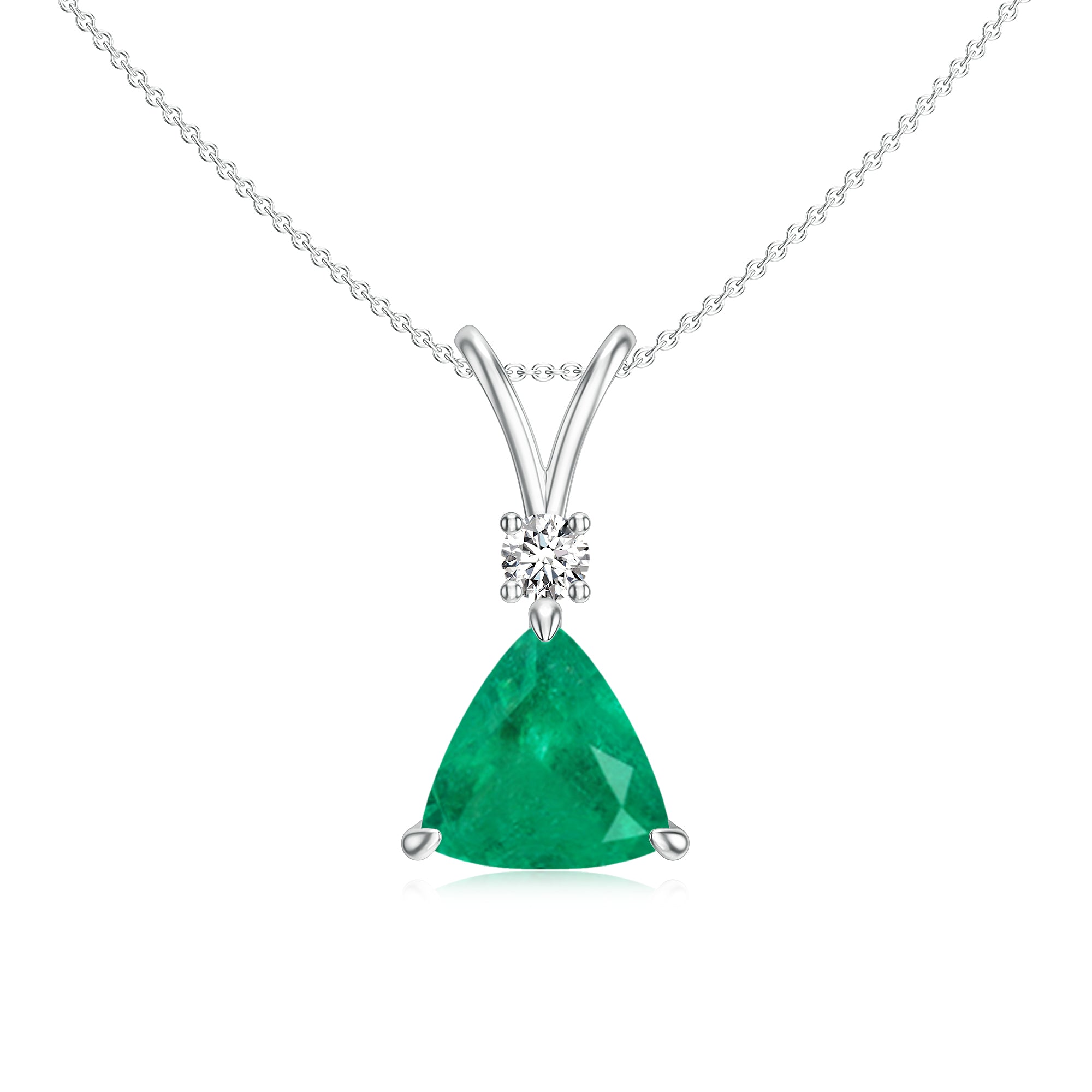 18K White Gold Vermeil