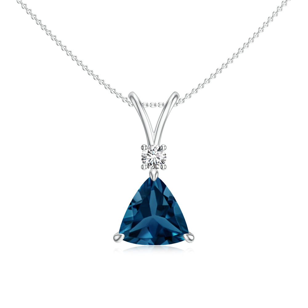 18K White Gold Vermeil