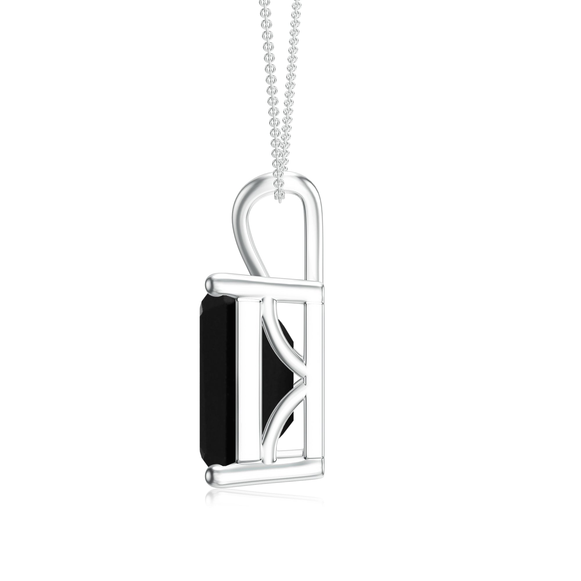 18K White Gold Vermeil