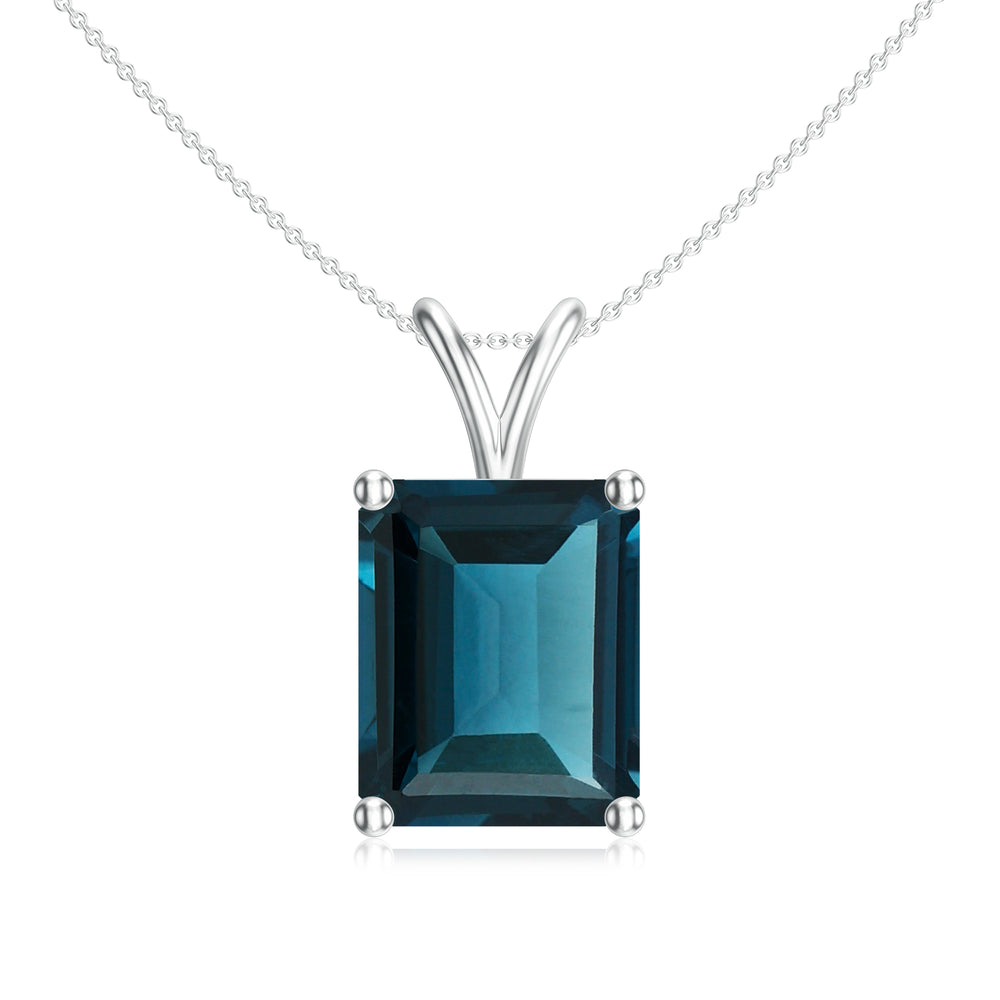 18K White Gold Vermeil