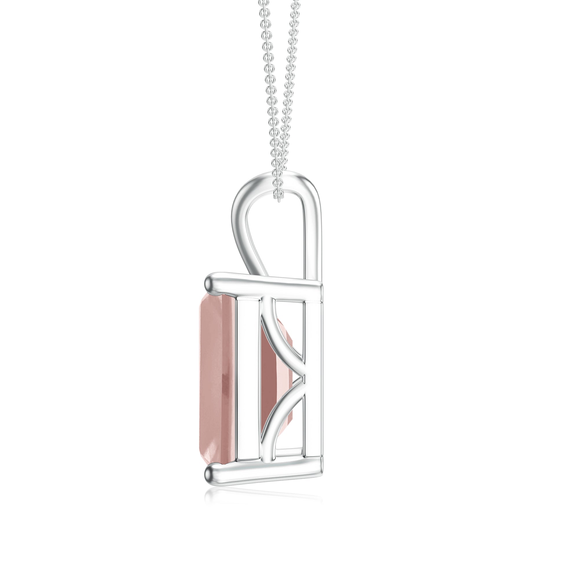 18K White Gold Vermeil