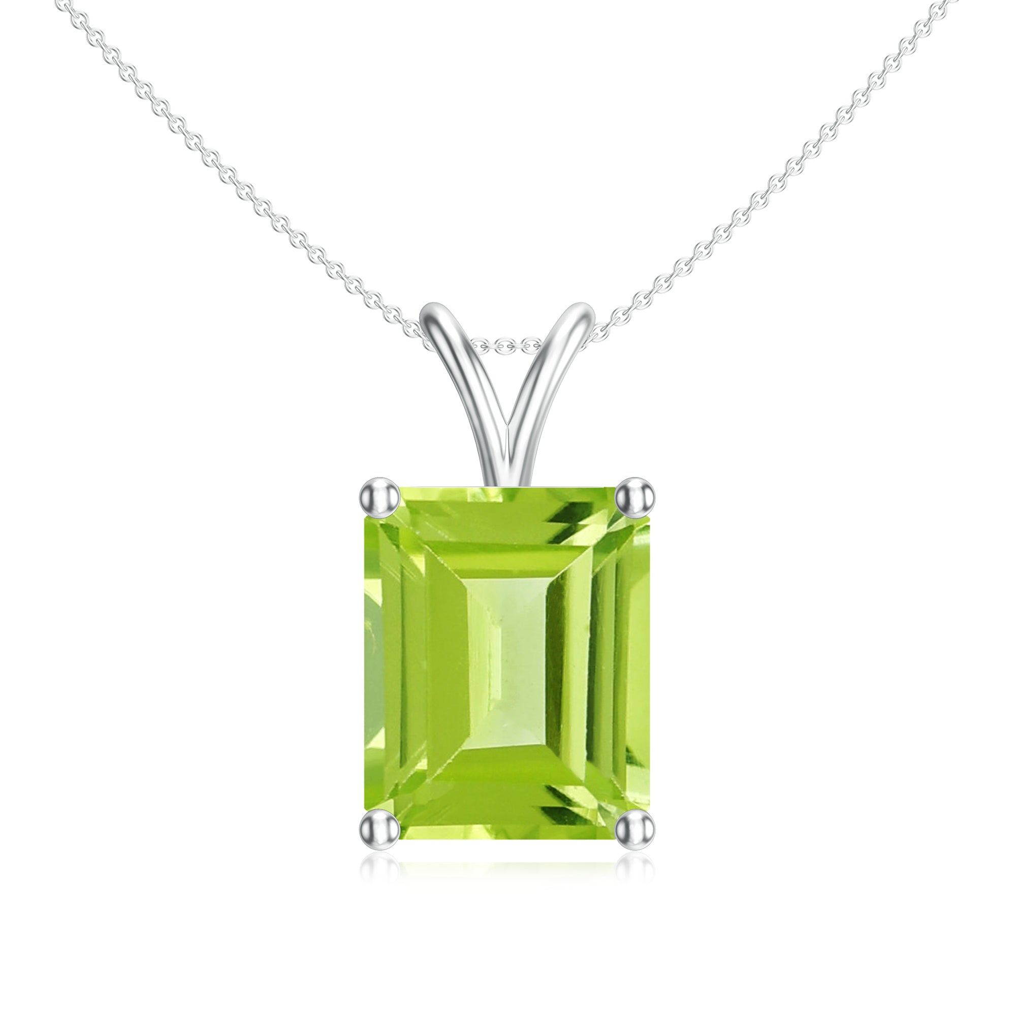 18K White Gold Vermeil