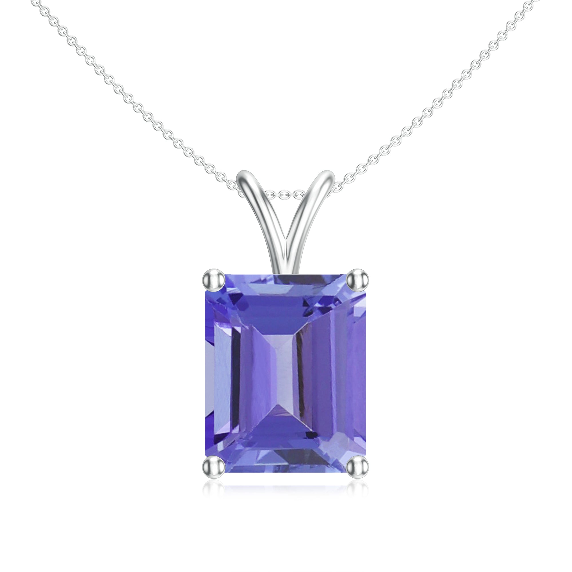 18K White Gold Vermeil