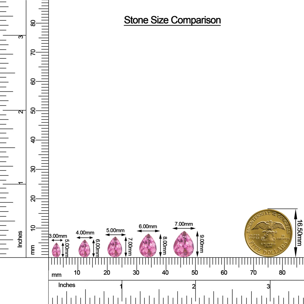 18K White Gold Vermeil