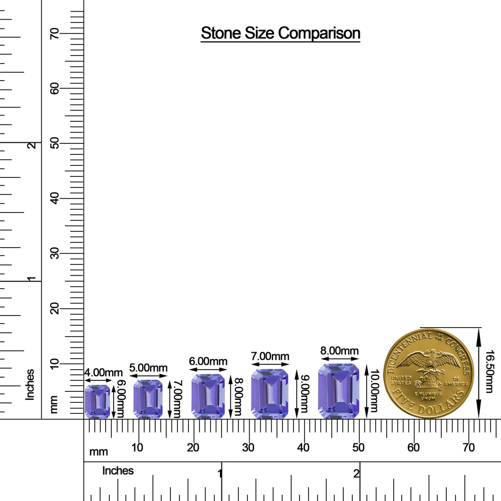 18K White Gold Vermeil