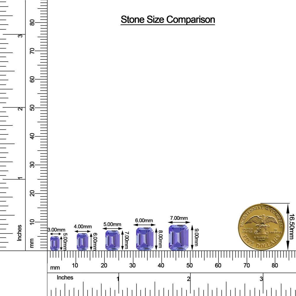 18K White Gold Vermeil