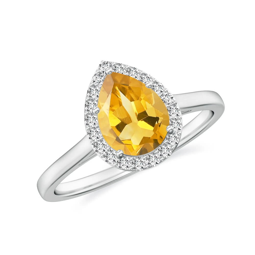 18K White Gold Vermeil