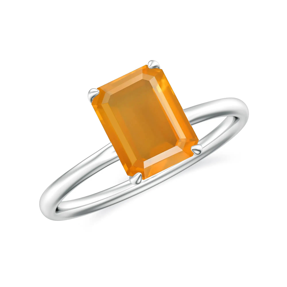 18K White Gold Vermeil