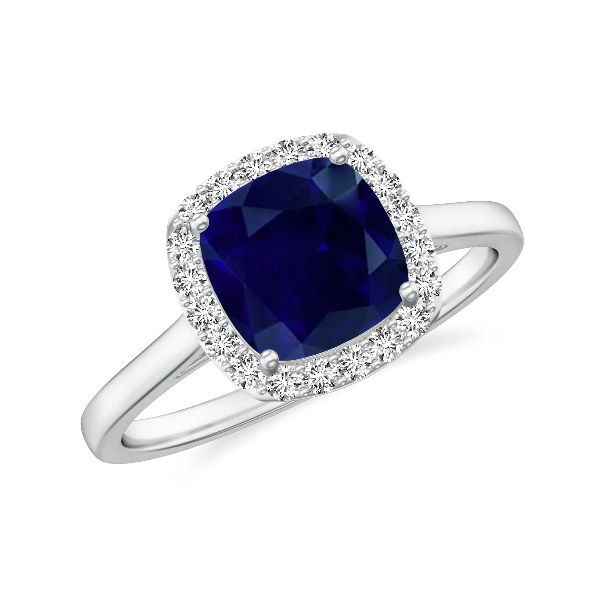 18K White Gold Vermeil