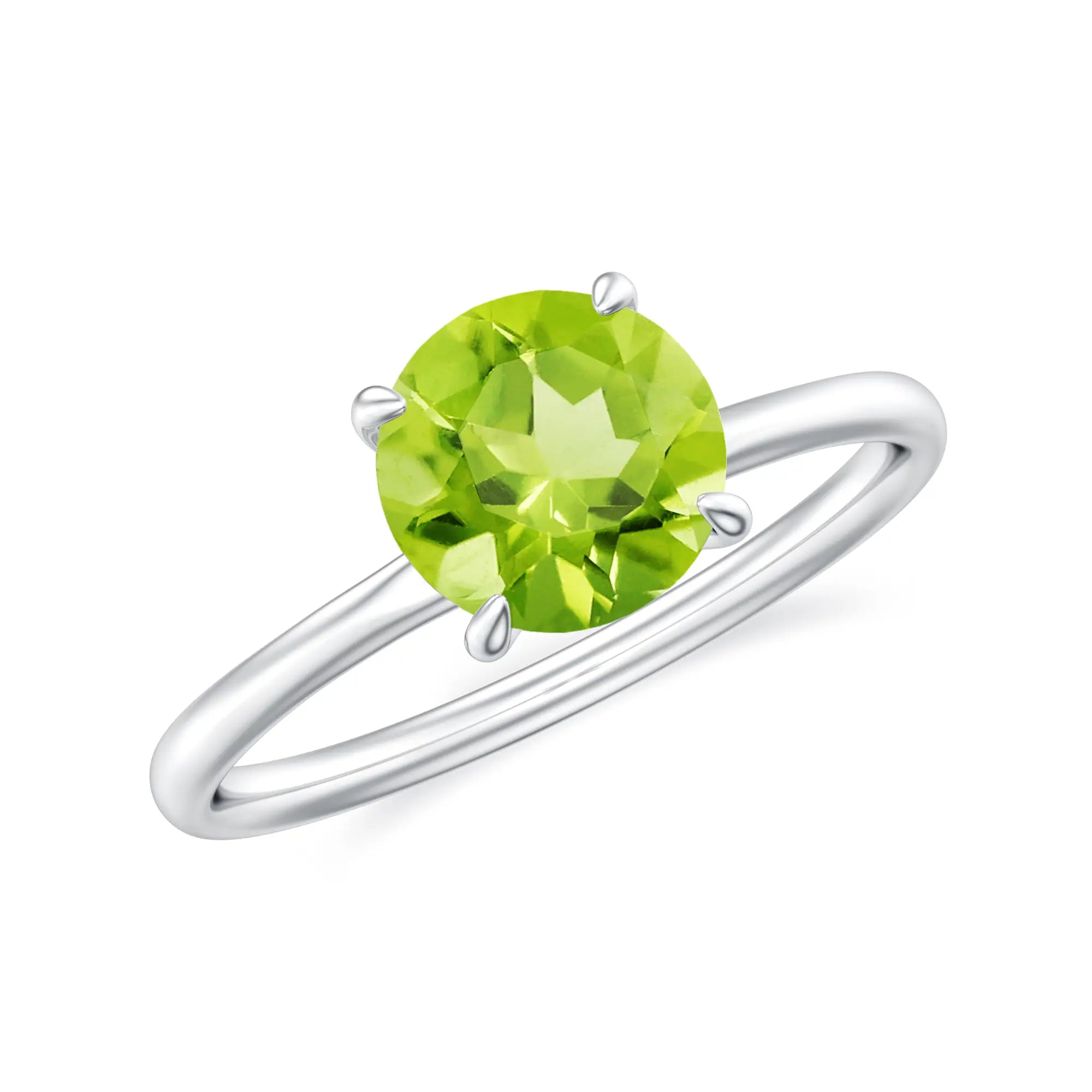 18K White Gold Vermeil
