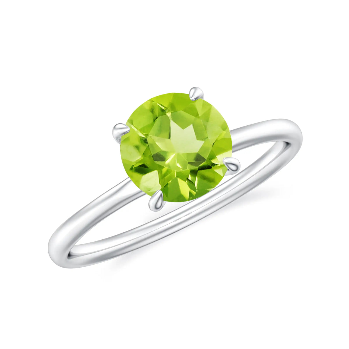18K White Gold Vermeil