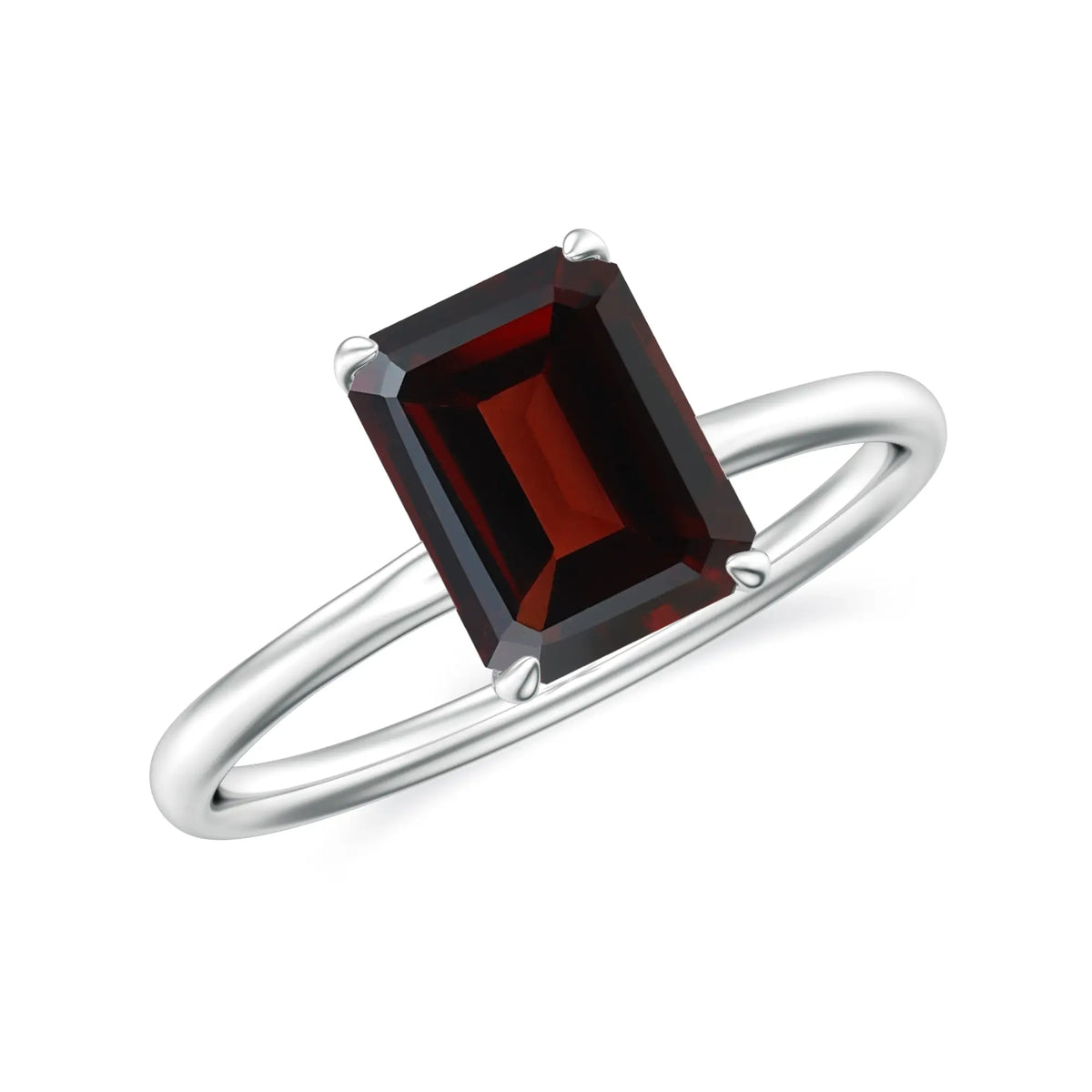 18K White Gold Vermeil