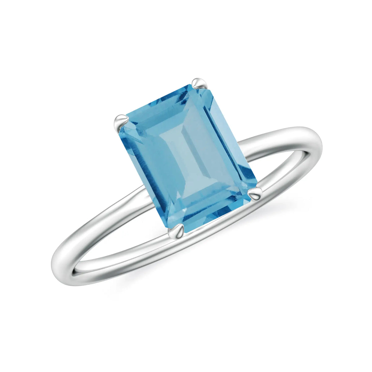 18K White Gold Vermeil