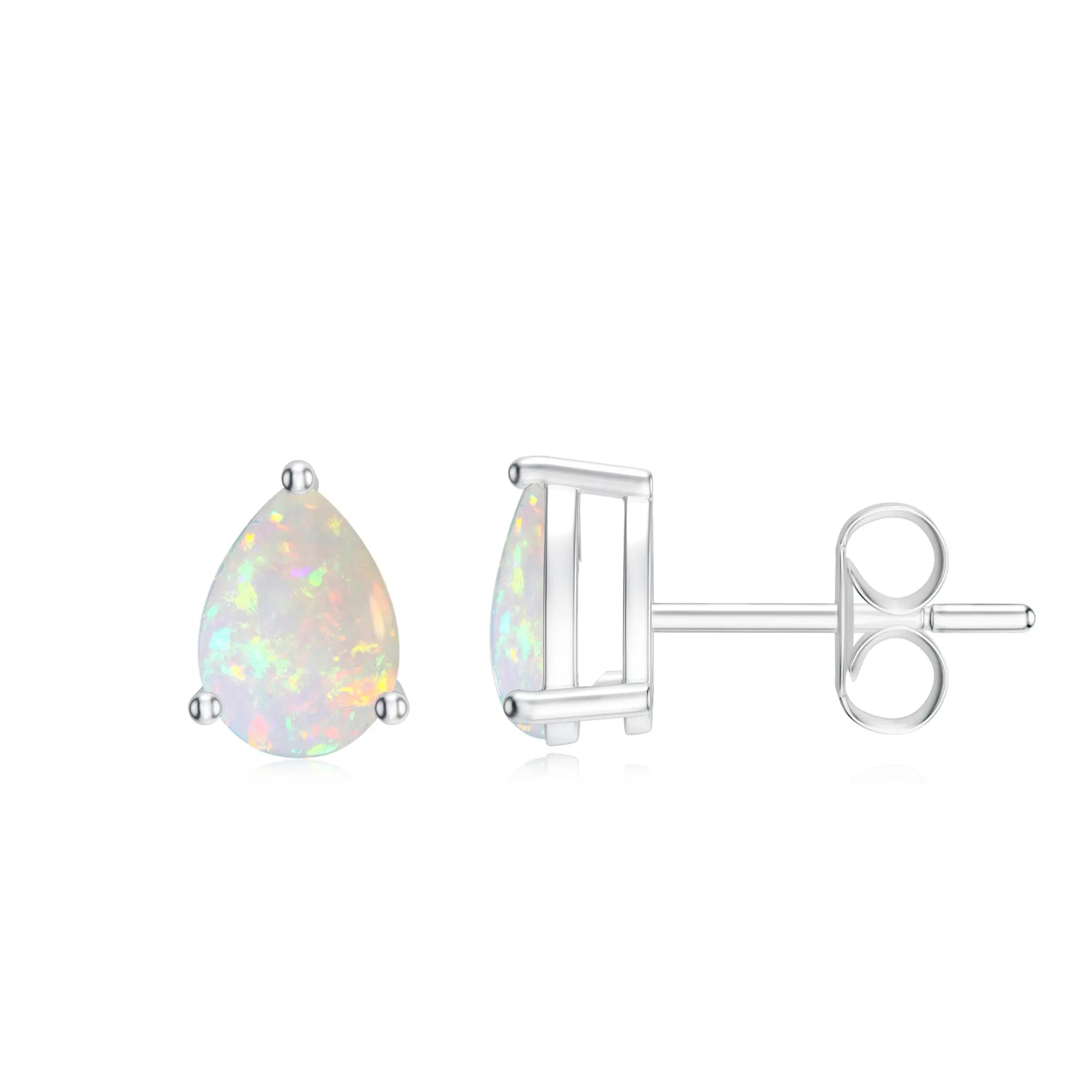 18K White Gold Vermeil