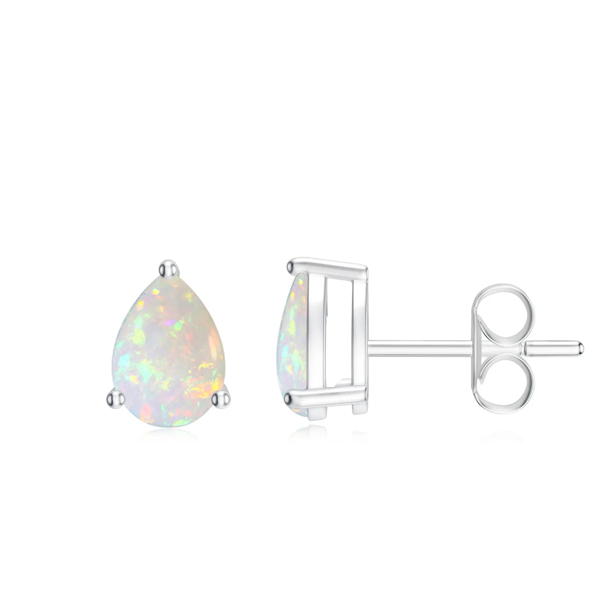 18K White Gold Vermeil