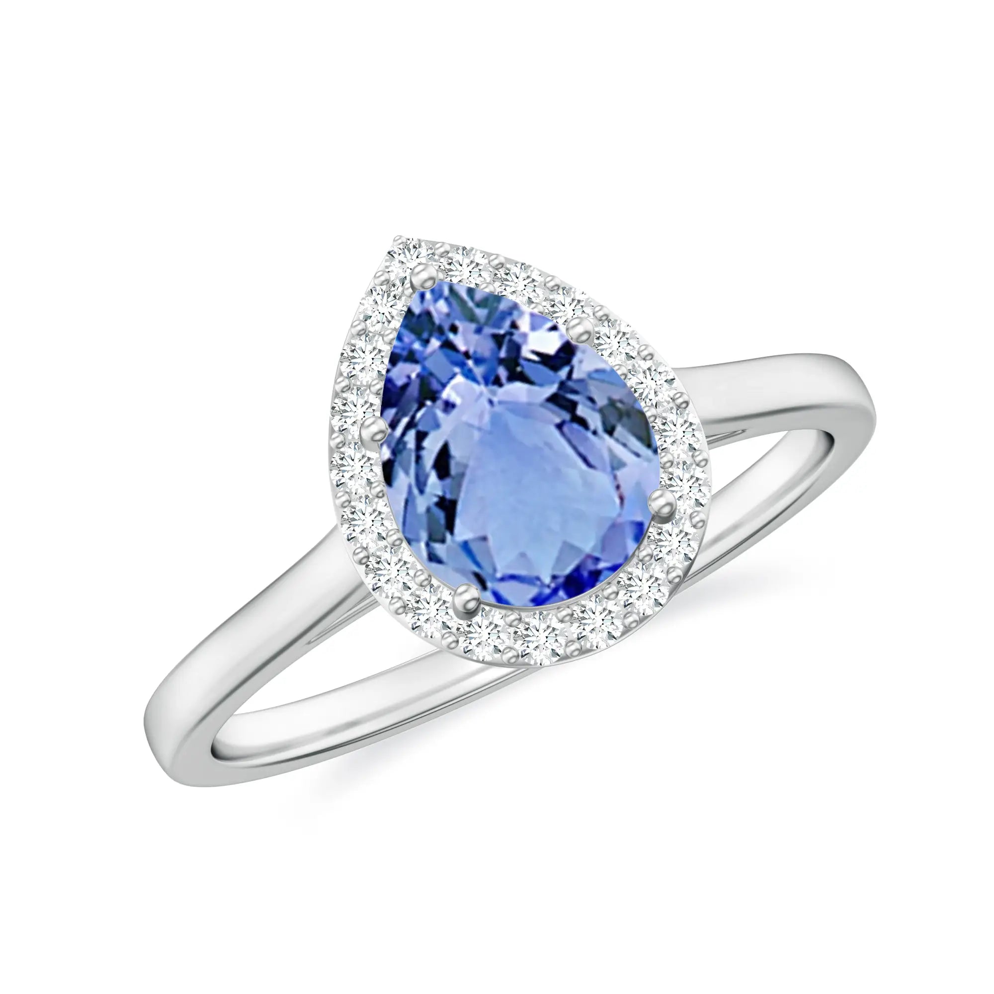 18K White Gold Vermeil