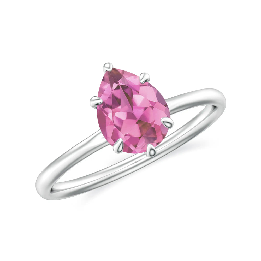 18K White Gold Vermeil