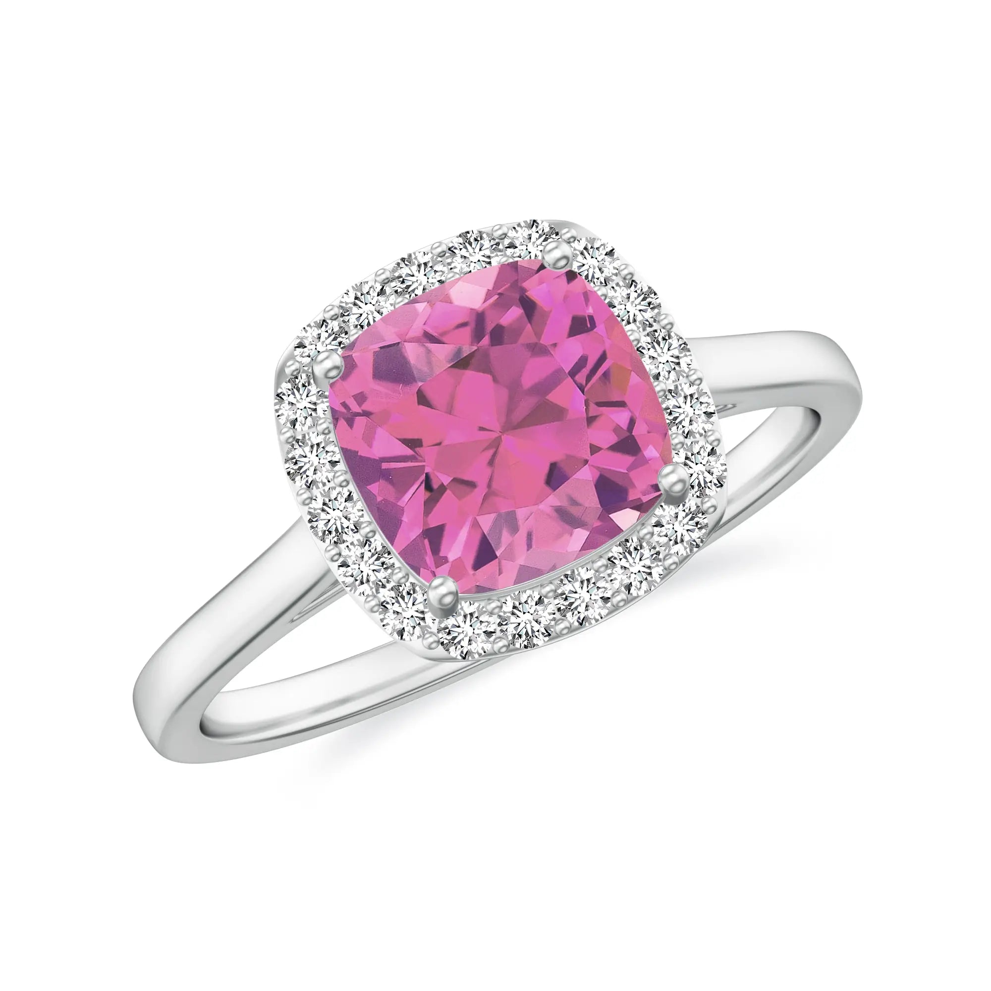 18K White Gold Vermeil